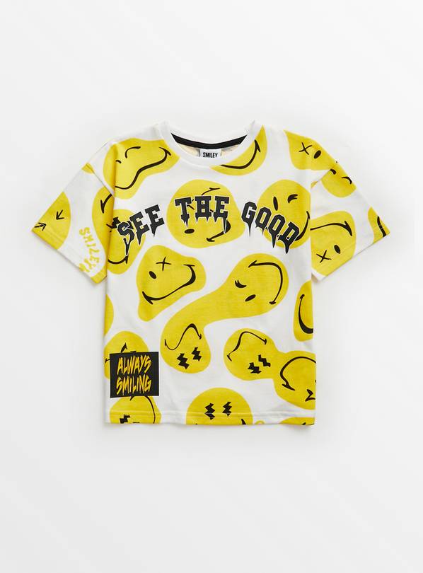 Smiley face shop t shirt